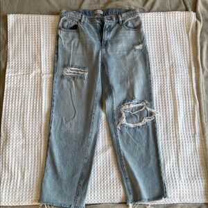 Pacsun Distressed Light Blue Women’s Jeans